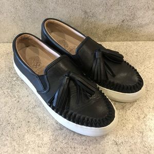 Vince Camuto Kayleena tassel leather loafers, 7